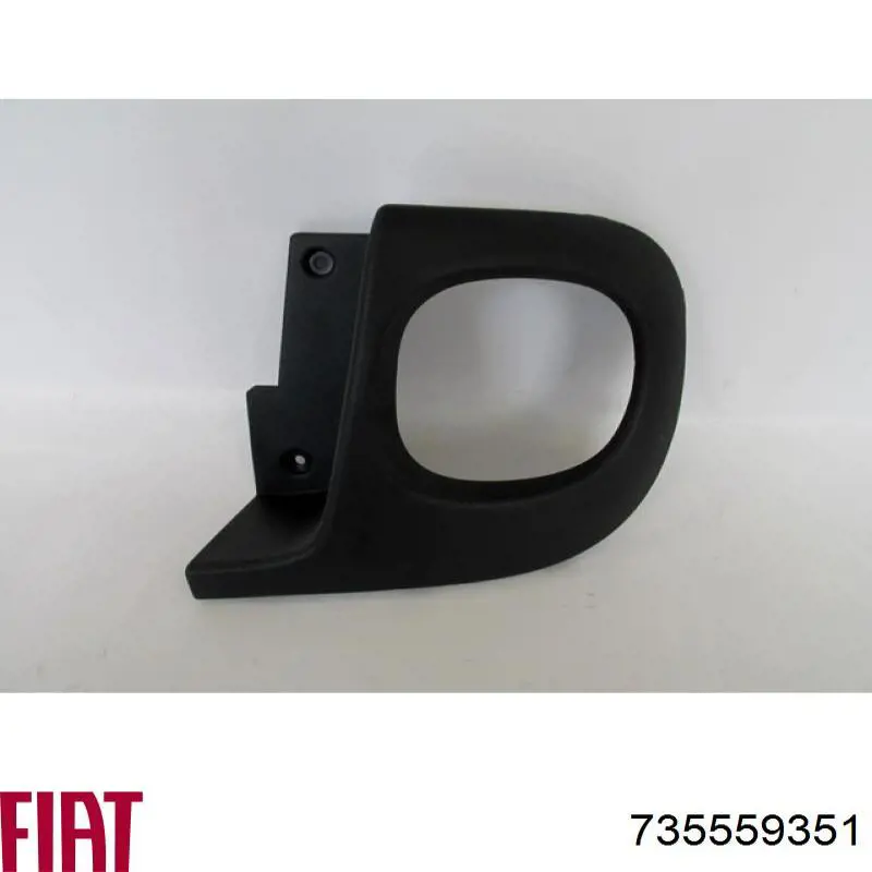 Купить 735559351 Fiat/Alfa/Lancia Молдинг бампера заднего правый