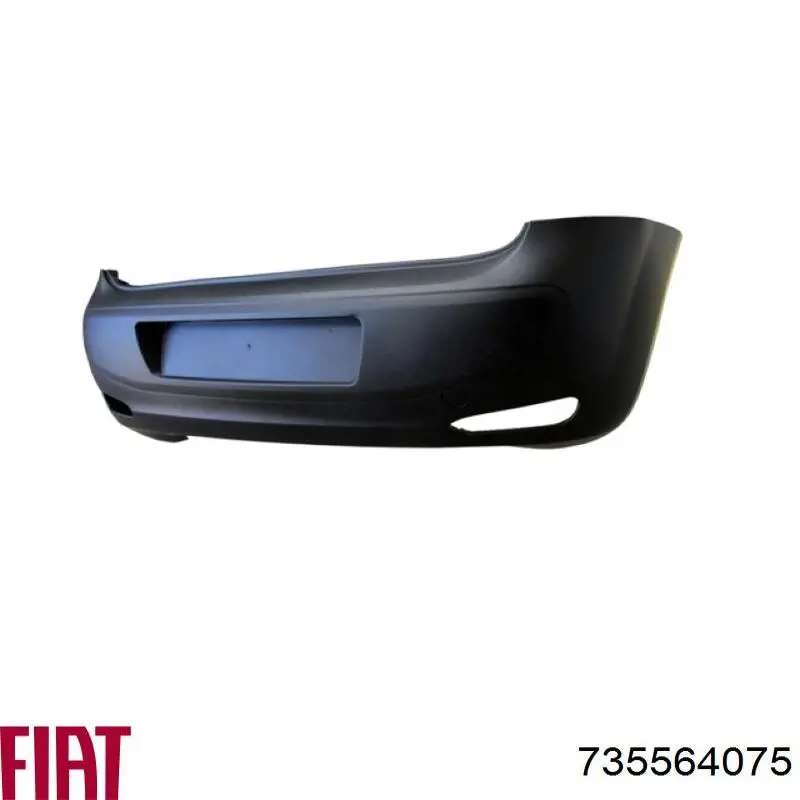 Купить 735564075 Fiat/Alfa/Lancia Задний бампер