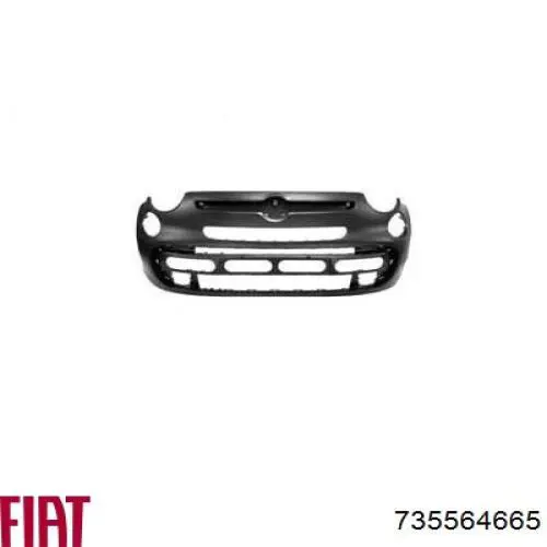 Бампер на авто Fiat/Alfa/Lancia 735564665 цена, от 79.65 USD