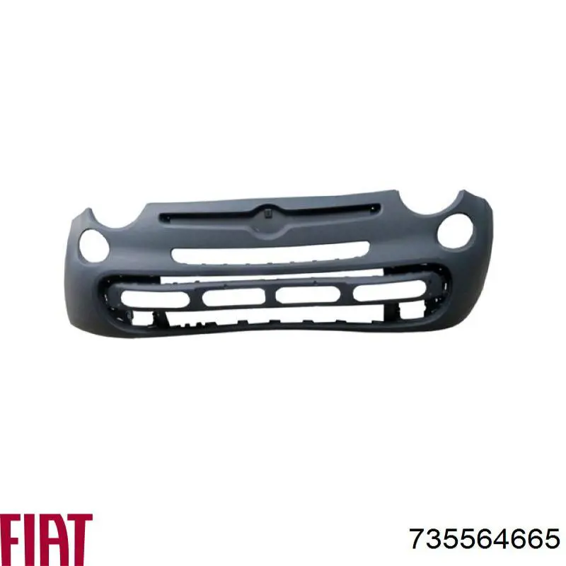 Передний бампер 30L107 Polcar