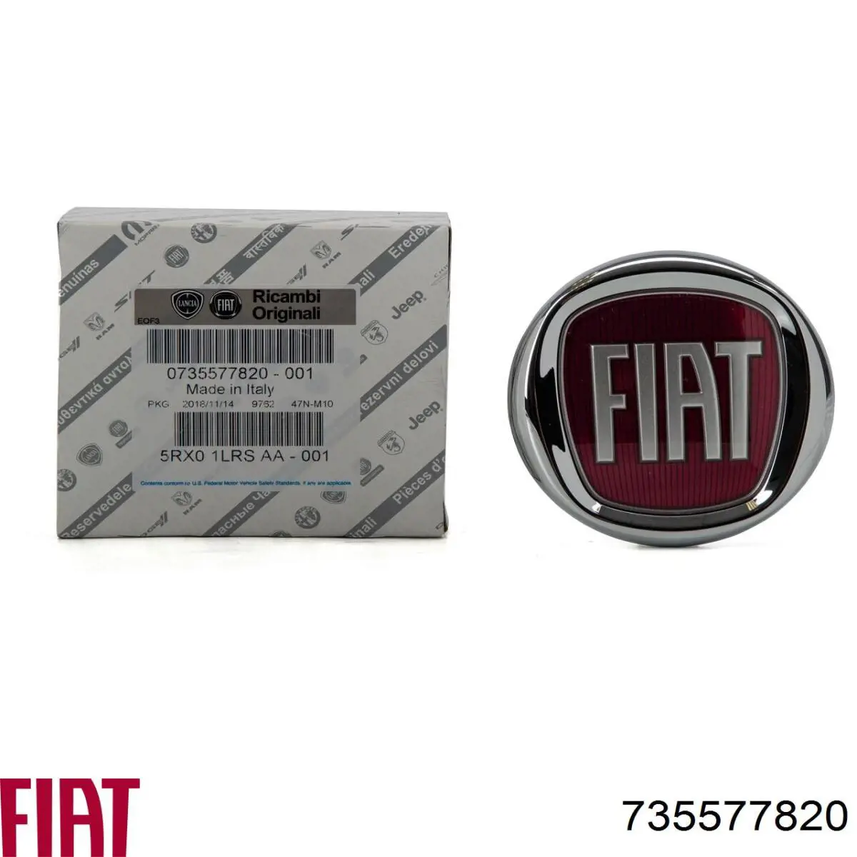 Купить 735577820 Fiat/Alfa/Lancia Эмблема крышки багажника