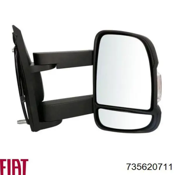 735620711 Fiat/Alfa/Lancia espelho de retrovisão direito