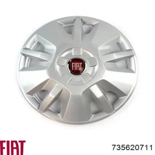 735620711 Fiat/Alfa/Lancia Зеркало заднего вида правое