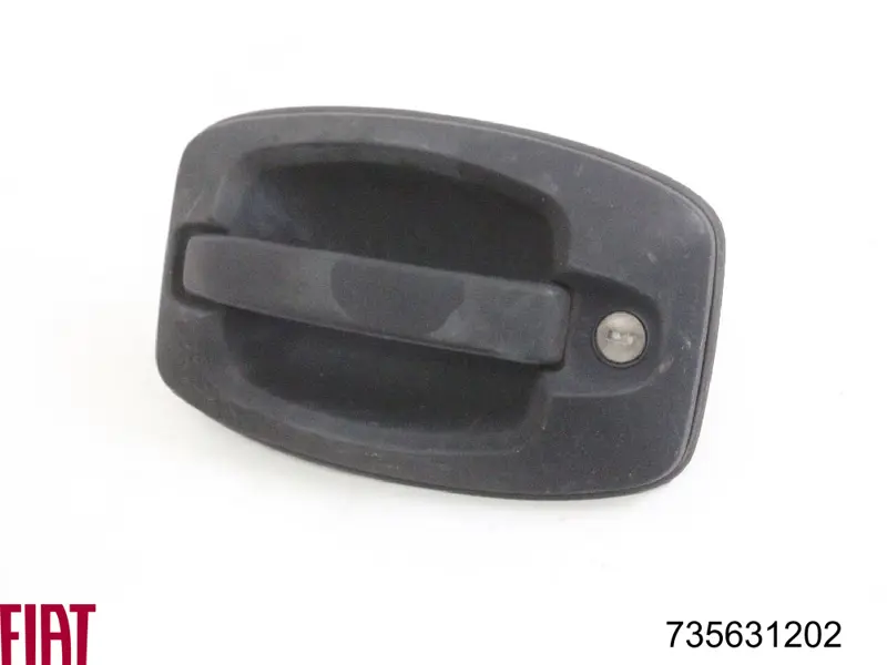 Ручка боковой двери наружная 735631202 Fiat/Alfa/Lancia
