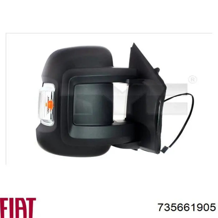 Левое боковое зеркало VCTM1158EL Signeda
