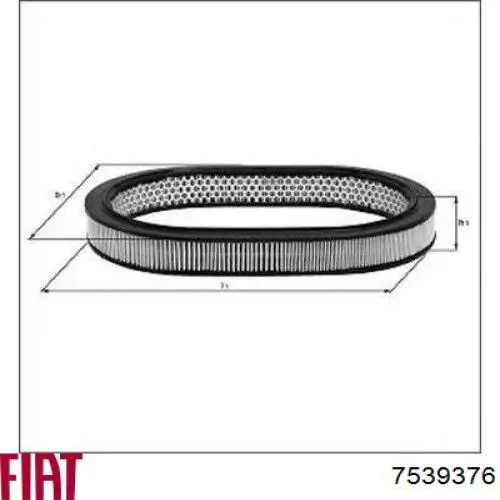 Элемент воздушного фильтра Fiat/Alfa/Lancia 7539376 цена, от 6.64 USD