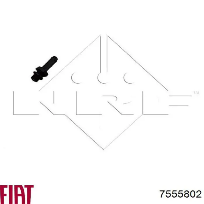 7555802 Fiat/Alfa/Lancia Радиатор основной