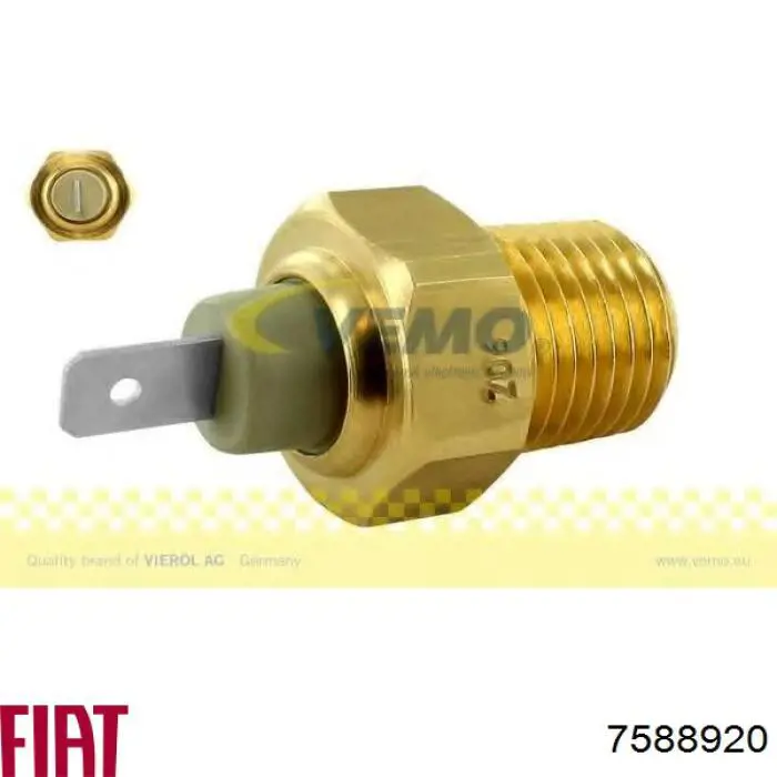 Купить 7588920 Fiat/Alfa/Lancia Термодатчик охлаждающей жидкости