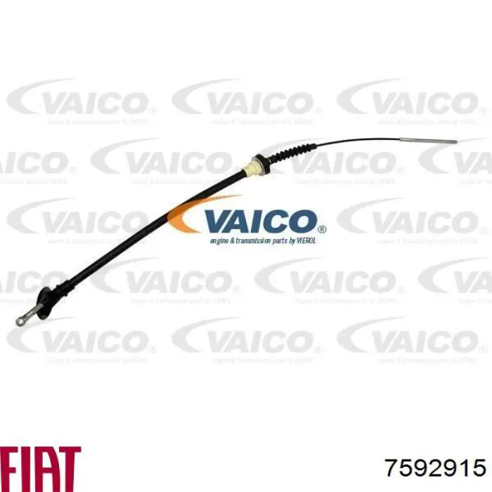 Трос сцепления Fiat/Alfa/Lancia 7592915 цена, от 5.06 USD