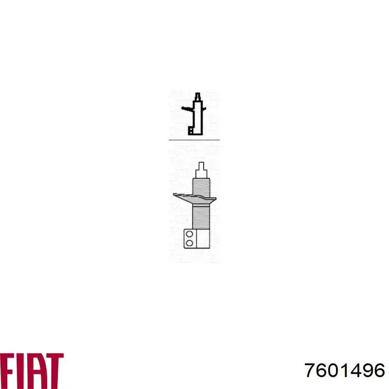 Купить 7601496 Fiat/Alfa/Lancia Амортизатор передней подвески