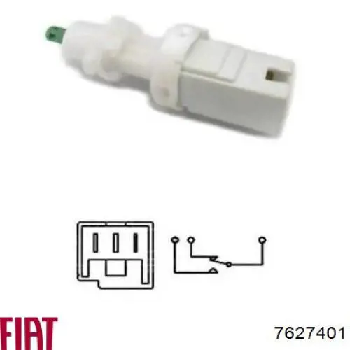 Купить 7627401 Fiat/Alfa/Lancia Лягушка стоп сигнала