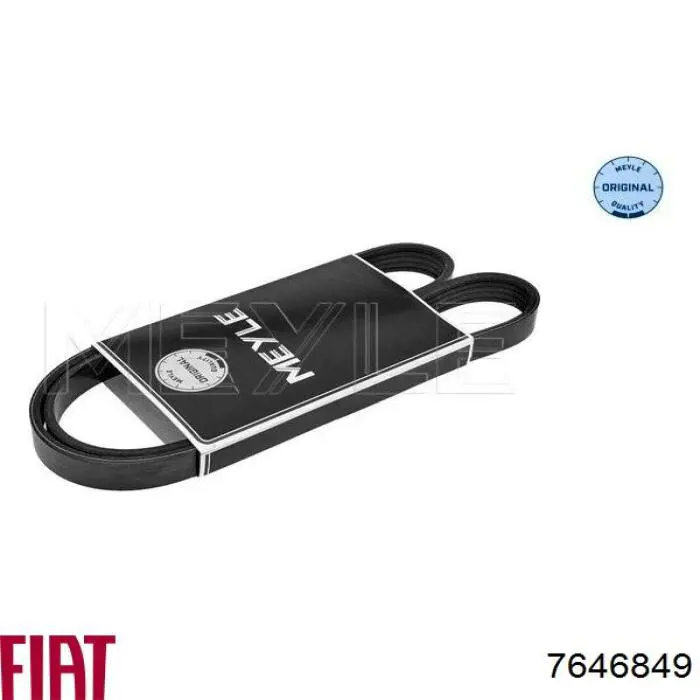 Клиновый ремень Fiat/Alfa/Lancia 7646849 цена, от 6.76 USD