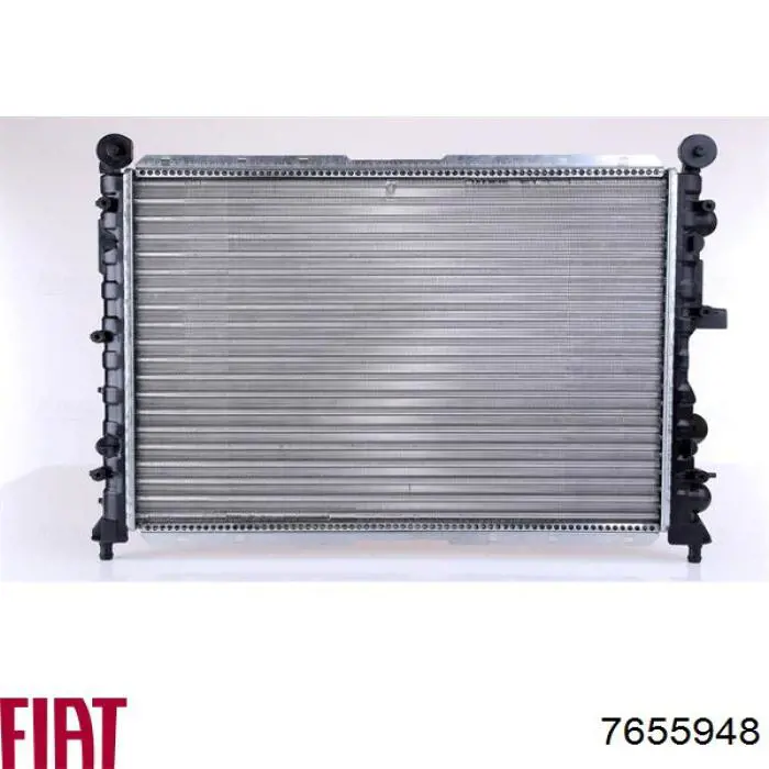 Радиатор охлаждения двигателя Fiat/Alfa/Lancia 7655948 цена, от 36.87 USD