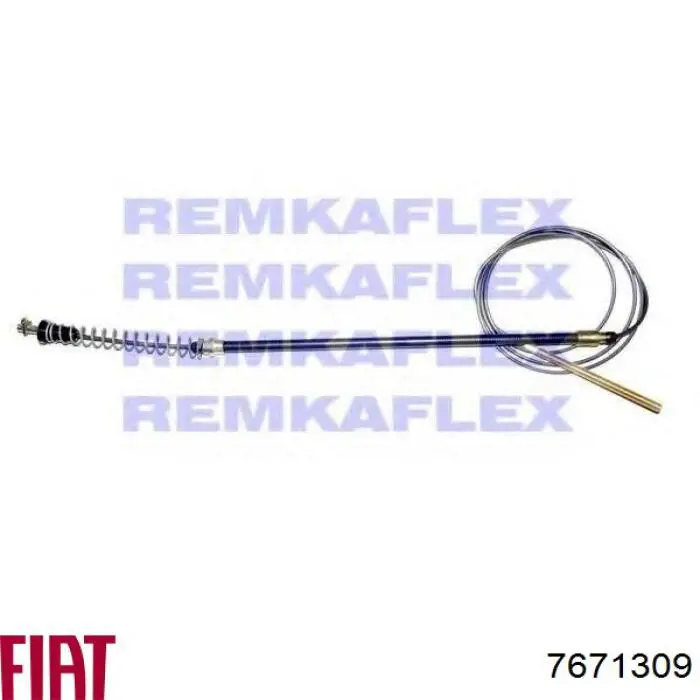 Трос стояночного тормоза задний правый Fiat/Alfa/Lancia 7671309 цена, от 13.94 USD