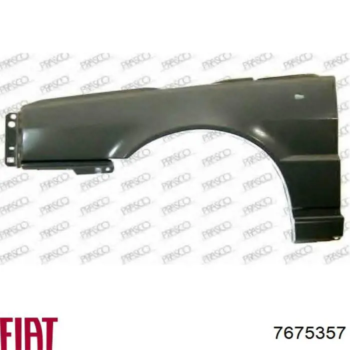 Крыло переднее левое Fiat/Alfa/Lancia 7675357 цена, от 49.41 USD
