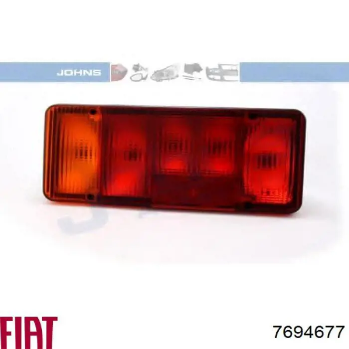 Lanterna traseira esquerda para Fiat Ducato (290)