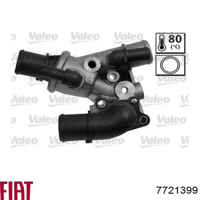 Термостат в корпусе Fiat/Alfa/Lancia 7721399 цена, от 30.66 USD
