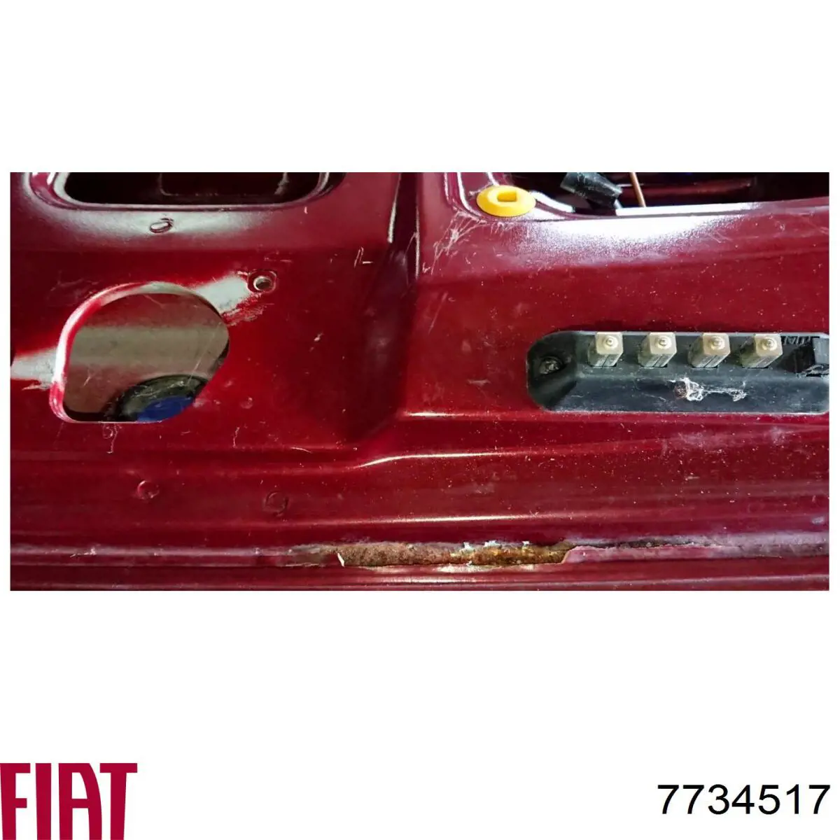 Porta traseira (3ª/5ª porta-malas (tampa de alcapão) Fiat Punto I 176