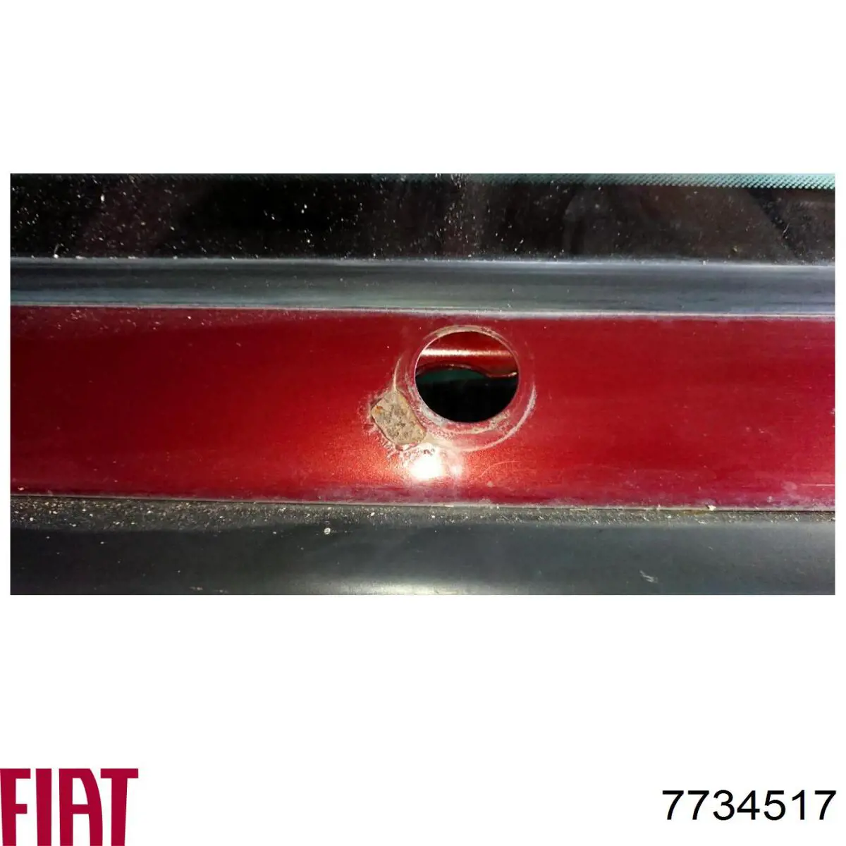  Porta traseira (3ª/5ª porta-malas (tampa de alcapão) Fiat Punto I hatchback (176) (1993 - 1999) I