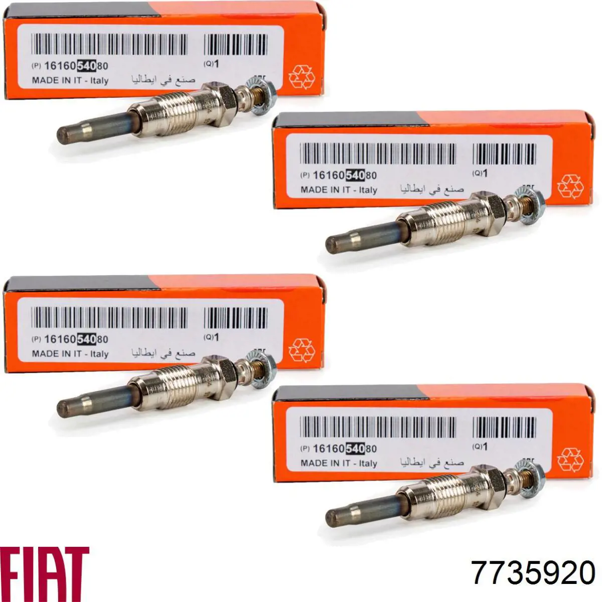 Свечи накала Fiat/Alfa/Lancia 7735920 цена, от 6.32 USD