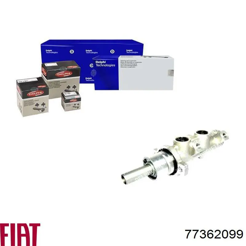 Цилиндр главный тормоза (гидротормозов) Fiat/Alfa/Lancia 77362099 цена, от 55.89 USD