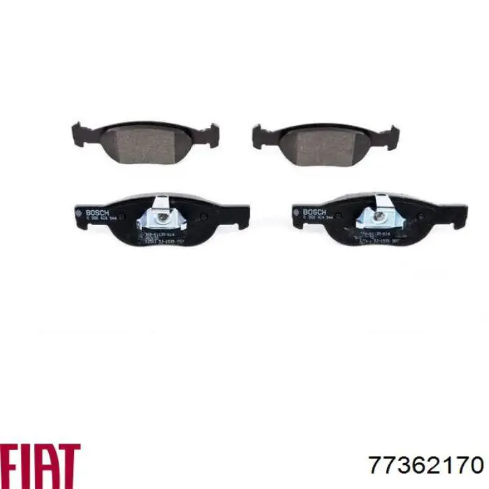 Колодки Fiat/Alfa/Lancia 77362170 цена, от 21.37 USD