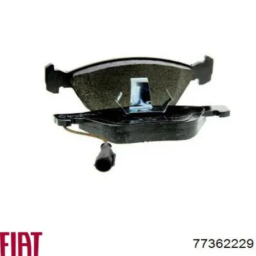 Тормозные колодки Fiat/Alfa/Lancia 77362229