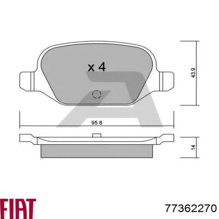 77362270 Fiat/Alfa/Lancia
