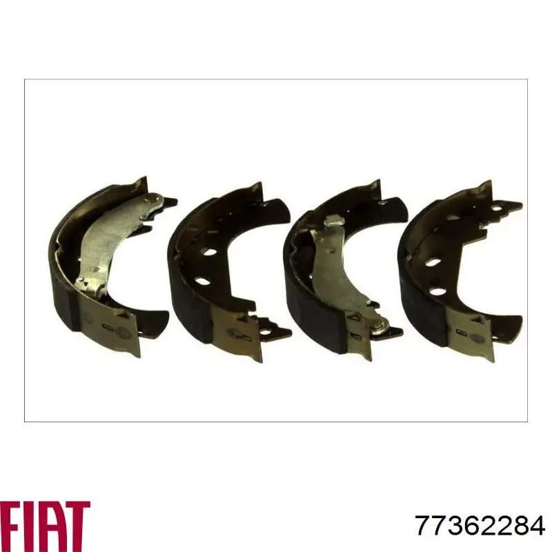 Тормоза рабочие задние ножные и тормозные барабаны Fiat/Alfa/Lancia 77362284 цена, от 21.01 USD