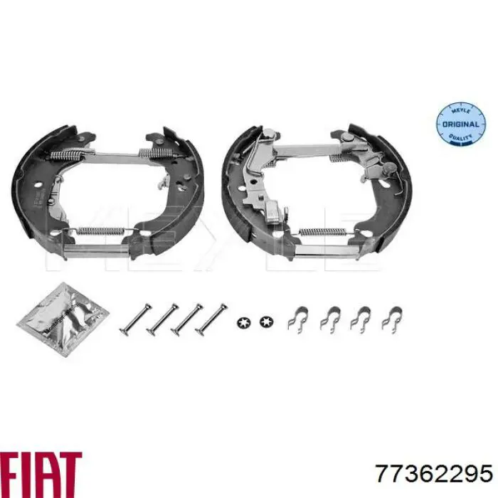 77362295 Fiat/Alfa/Lancia Барабанные тормозные колодки