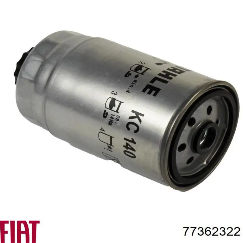 Фильтр тонкой очистки топлива Fiat/Alfa/Lancia 77362322 цена, от 6.64 USD