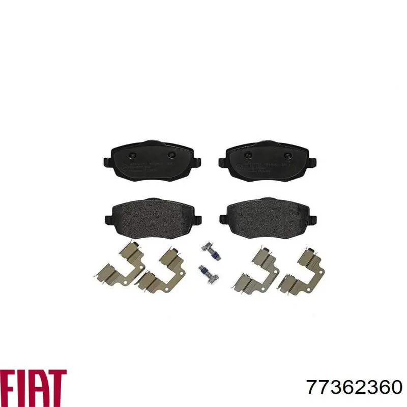 77362360 Fiat/Alfa/Lancia Колодки передние