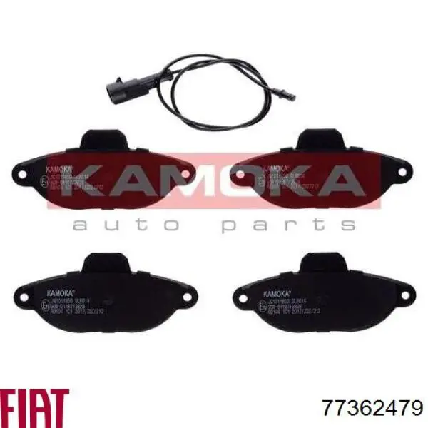 Колодки Fiat/Alfa/Lancia 77362479 цена, от 14.27 USD