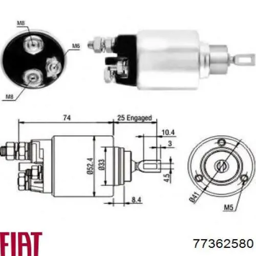 77362580 Fiat/Alfa/Lancia 