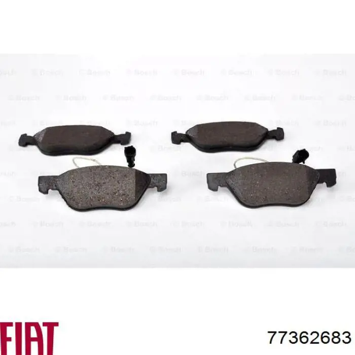 Колодки Fiat/Alfa/Lancia 77362683 цена, от 25.80 USD