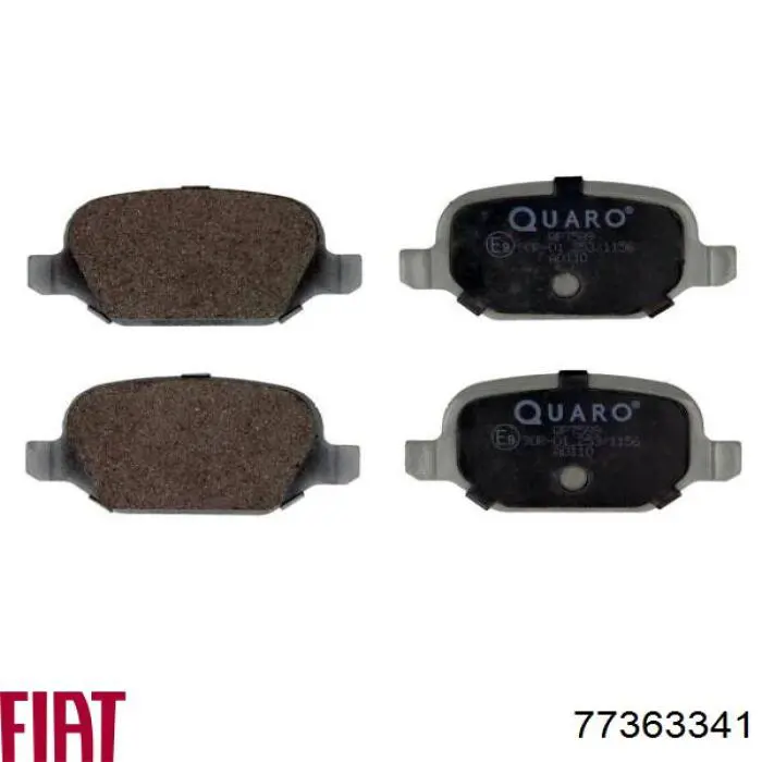 Колодки дисковые  Fiat/Alfa/Lancia 77363341 цена, от 22.49 USD