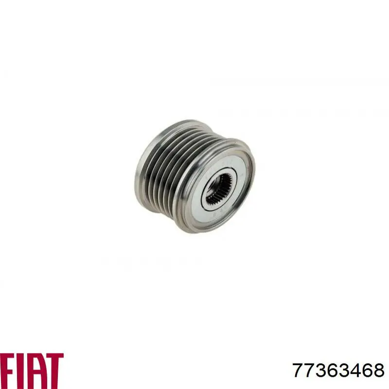 Шкив генератора 77363468 Fiat/Alfa/Lancia