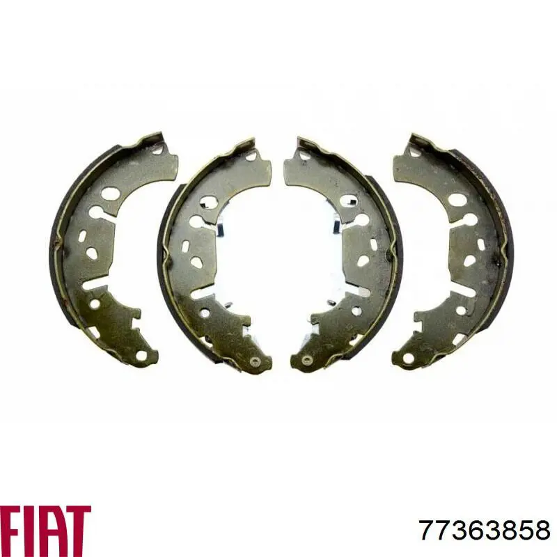 77363858 Fiat/Alfa/Lancia Барабанные тормозные колодки