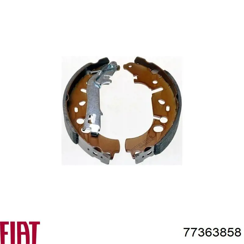 Тормоза рабочие задние ножные и тормозные барабаны Fiat/Alfa/Lancia 77363858 цена, от 23.96 USD