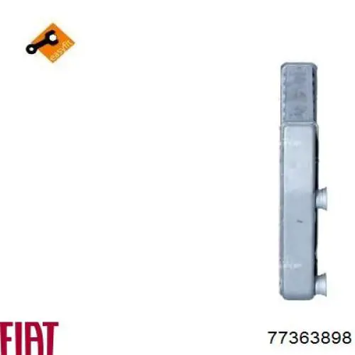 Купить 77363898 Fiat/Alfa/Lancia Радиатор печки