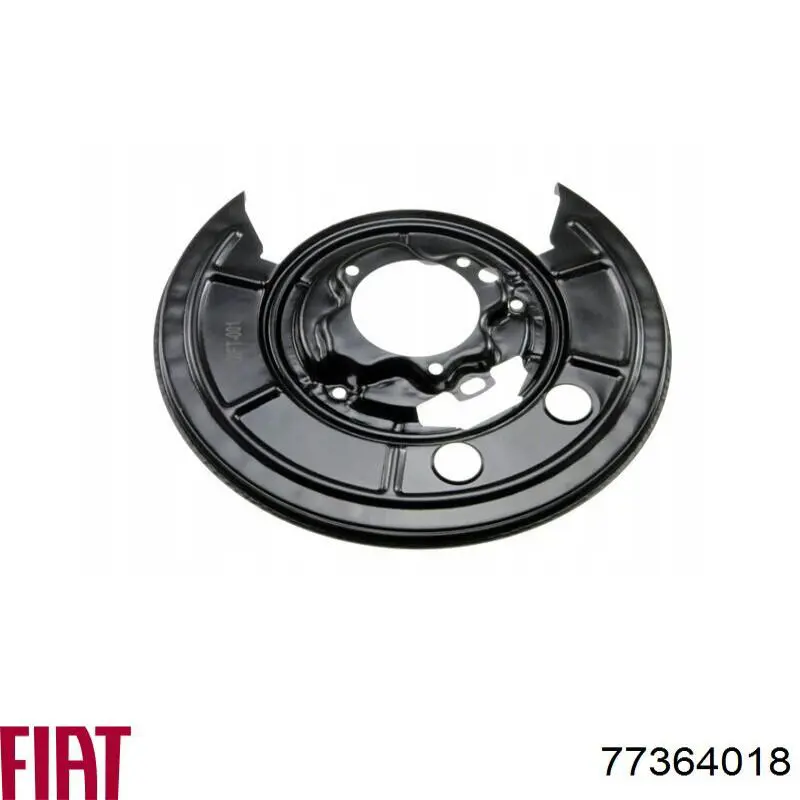 77364018 Fiat/Alfa/Lancia proteção direita do freio de disco traseiro