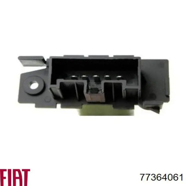 77364061 Fiat/Alfa/Lancia resistor (resistência de ventilador de forno (de aquecedor de salão))