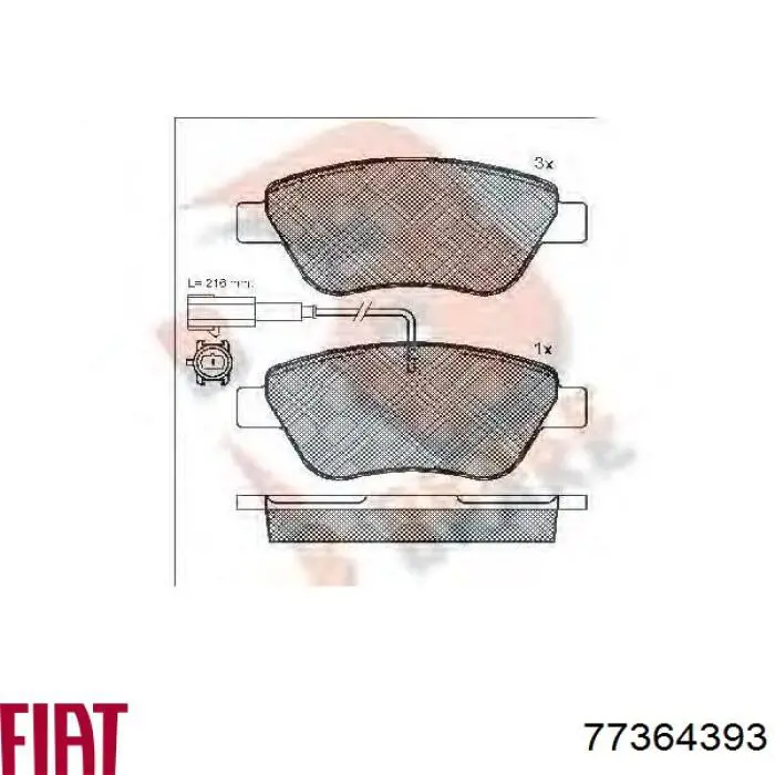 77364393 Fiat/Alfa/Lancia