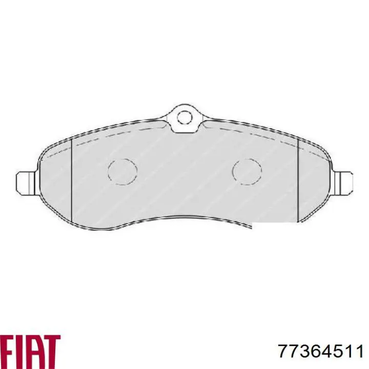 Колодки Fiat/Alfa/Lancia 77364511 цена, от 26.29 USD