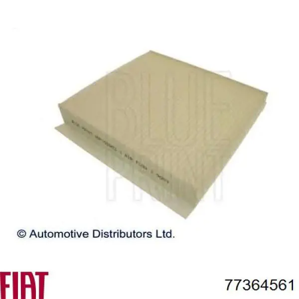 Фильтр воздушный отопителя Fiat/Alfa/Lancia 77364561 цена, от 6.76 USD