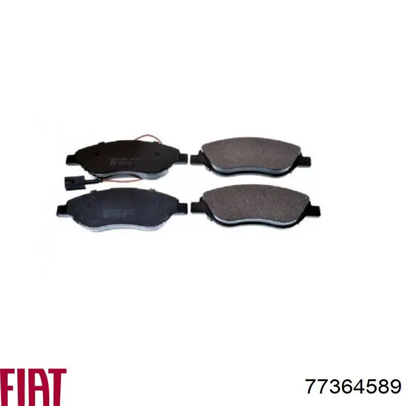 Колодки Fiat/Alfa/Lancia 77364589 цена, от 32.25 USD