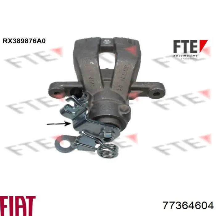 Купить 77364604 Fiat/Alfa/Lancia Суппорт задний правый