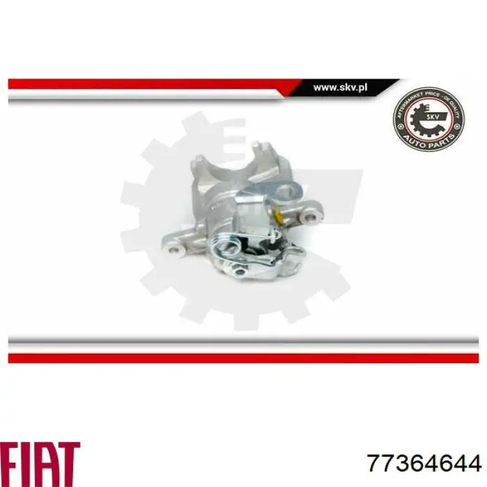 Тормозной суппорт правый задний Fiat/Alfa/Lancia 77364644 цена, от 41.99 USD