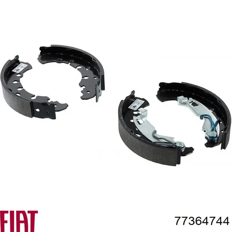 77364744 Fiat/Alfa/Lancia Барабанные тормозные колодки