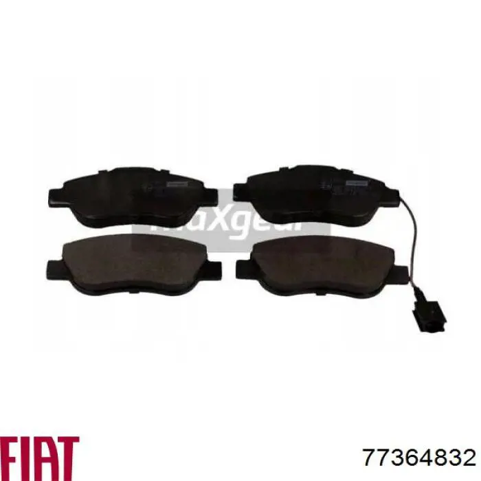 Купить 77364832 Fiat/Alfa/Lancia Колодки тормозные